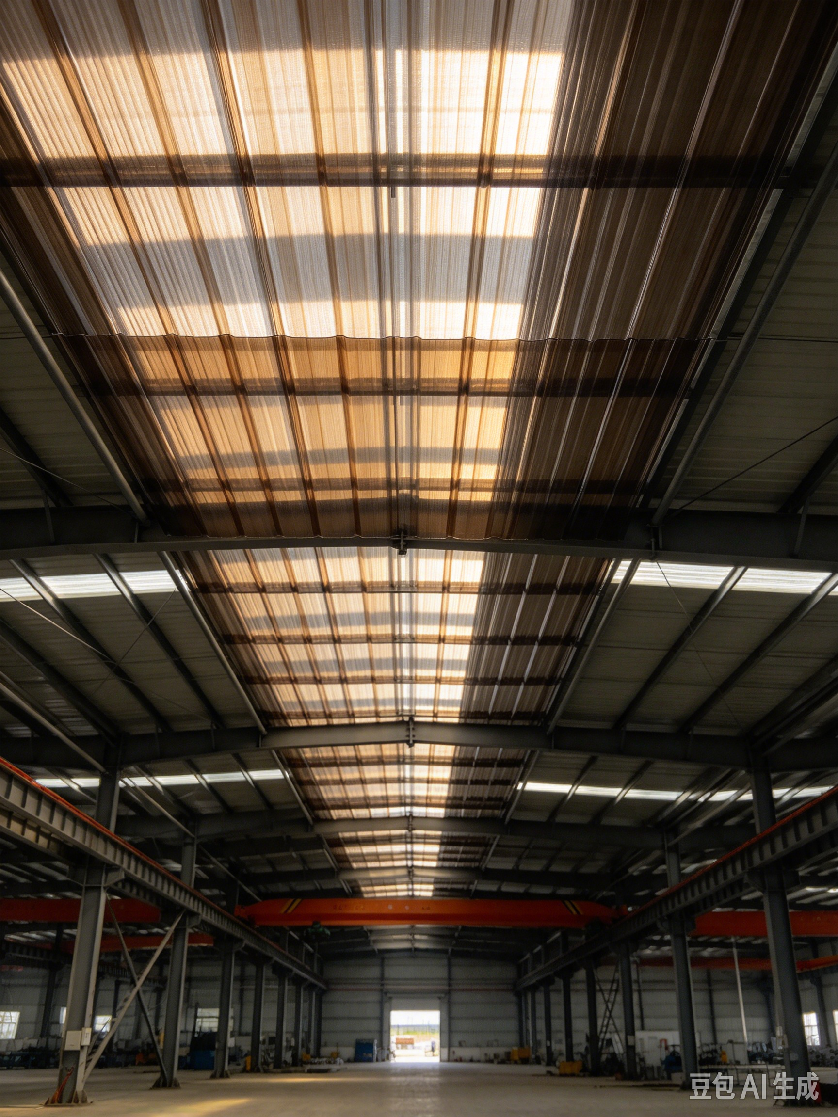 Smoke Brown PC Corrugated Shee...
